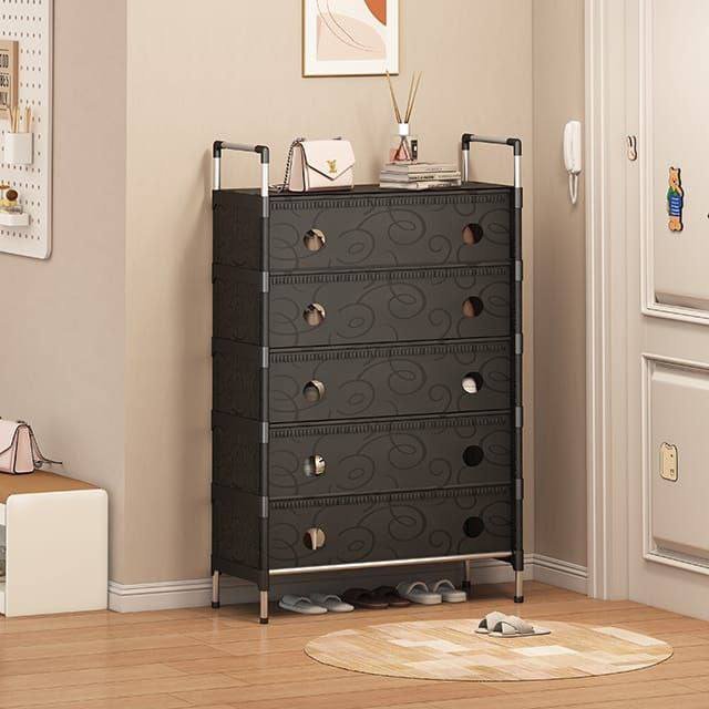 6 Tier Flip Door Dust Proof Shoe Storage Rack - Home Phase