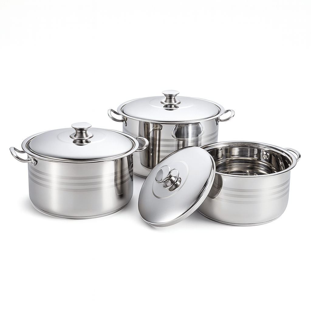 6PC Rolux Premium Catering Pot Set - Home Phase