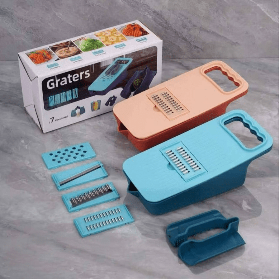 8 PC Multifunctional Vegetable Chopper - Home Phase