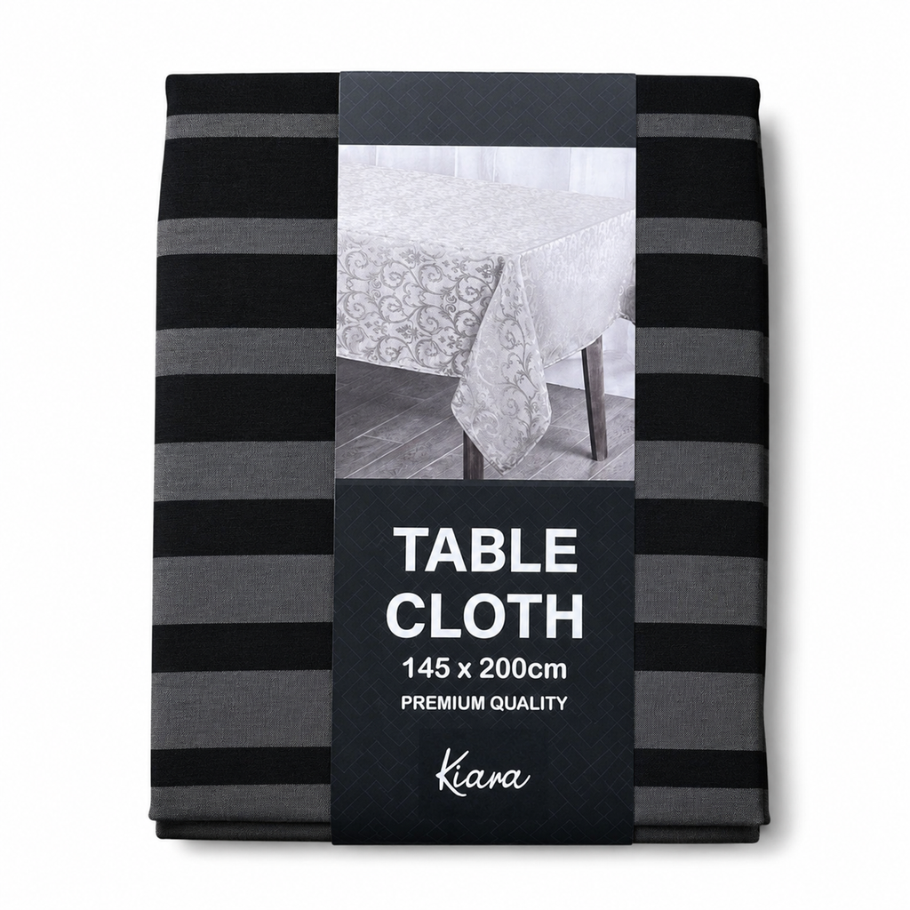 Linen Look Table Cloth - 145 x 200 cm