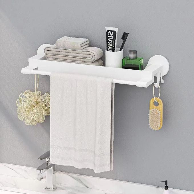 Bathroom Caddy & Towel Rack