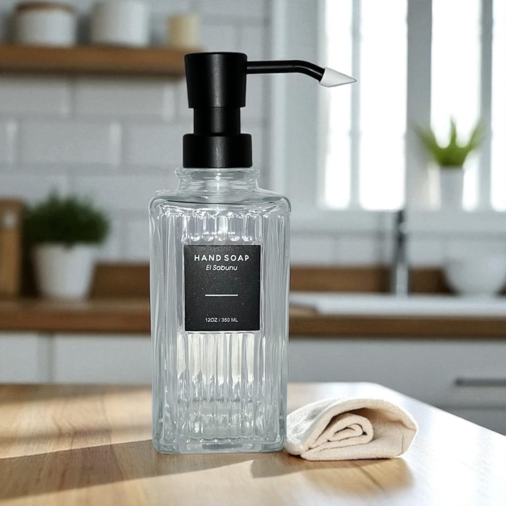 Bathlux Glass Soap Dispensor - 350ml