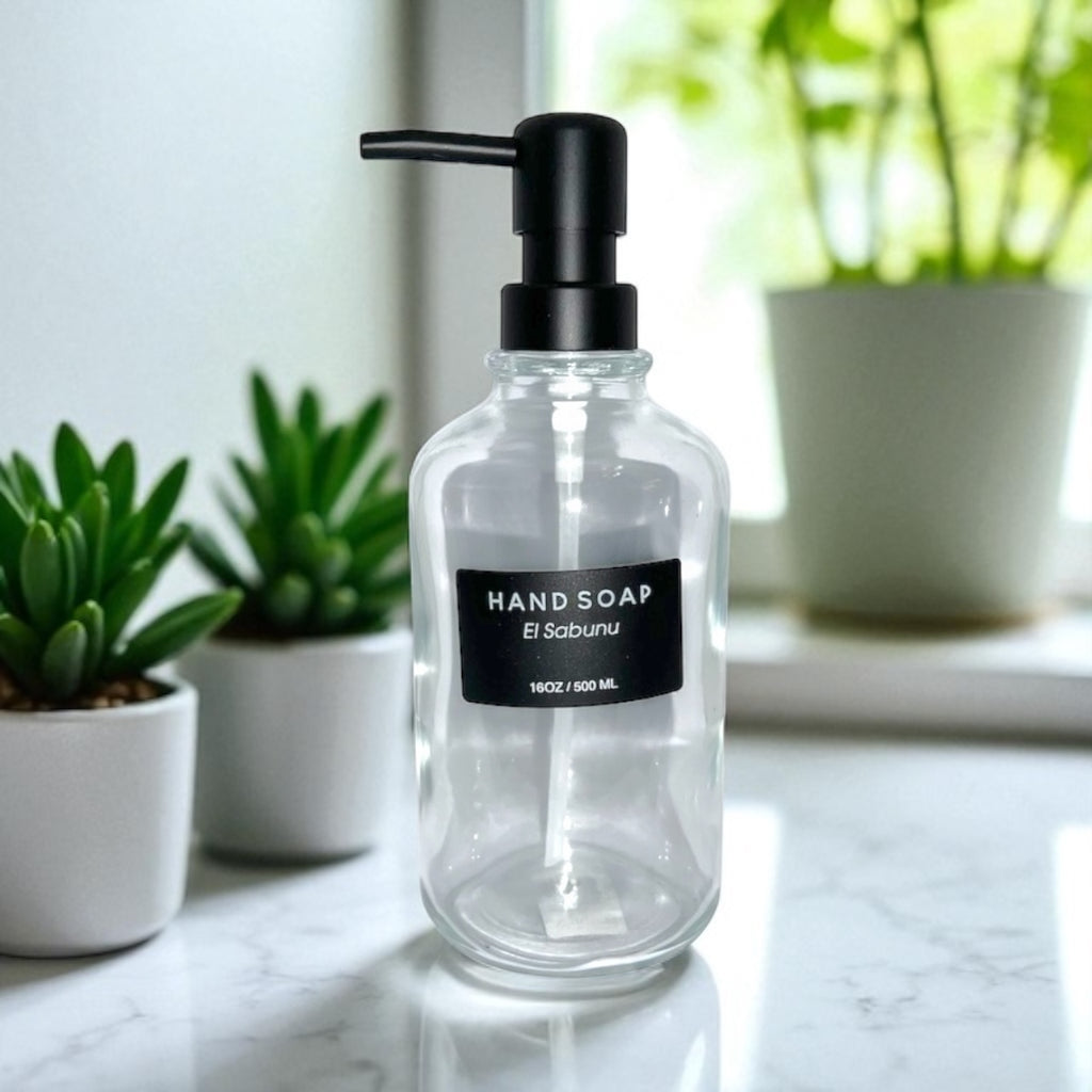 Bathlux Glass Soap Dispensor - 500ml