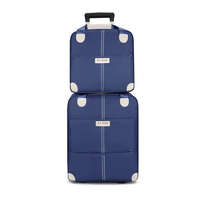 2 Piece Hand Luggage Carry On Bag Set