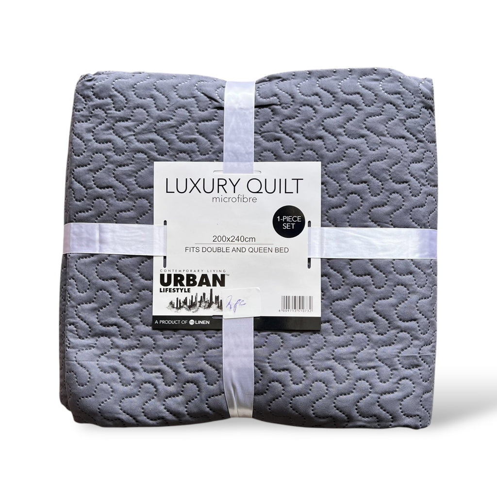 Urban Lifestyle Quilt - Double/Queen - 200 x240 - Assorted Design