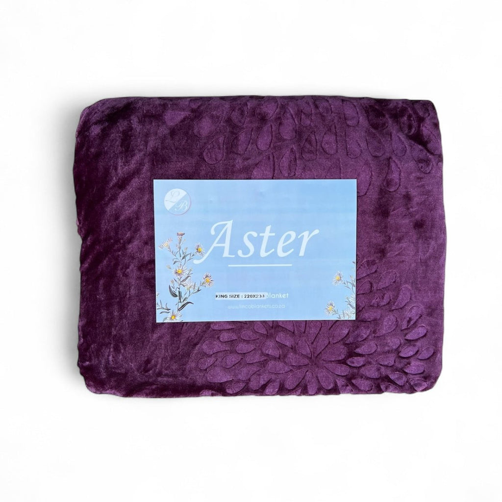 Aster Mink Flannel Blanket - Single (150 x 200 cm) - Style Phase Home