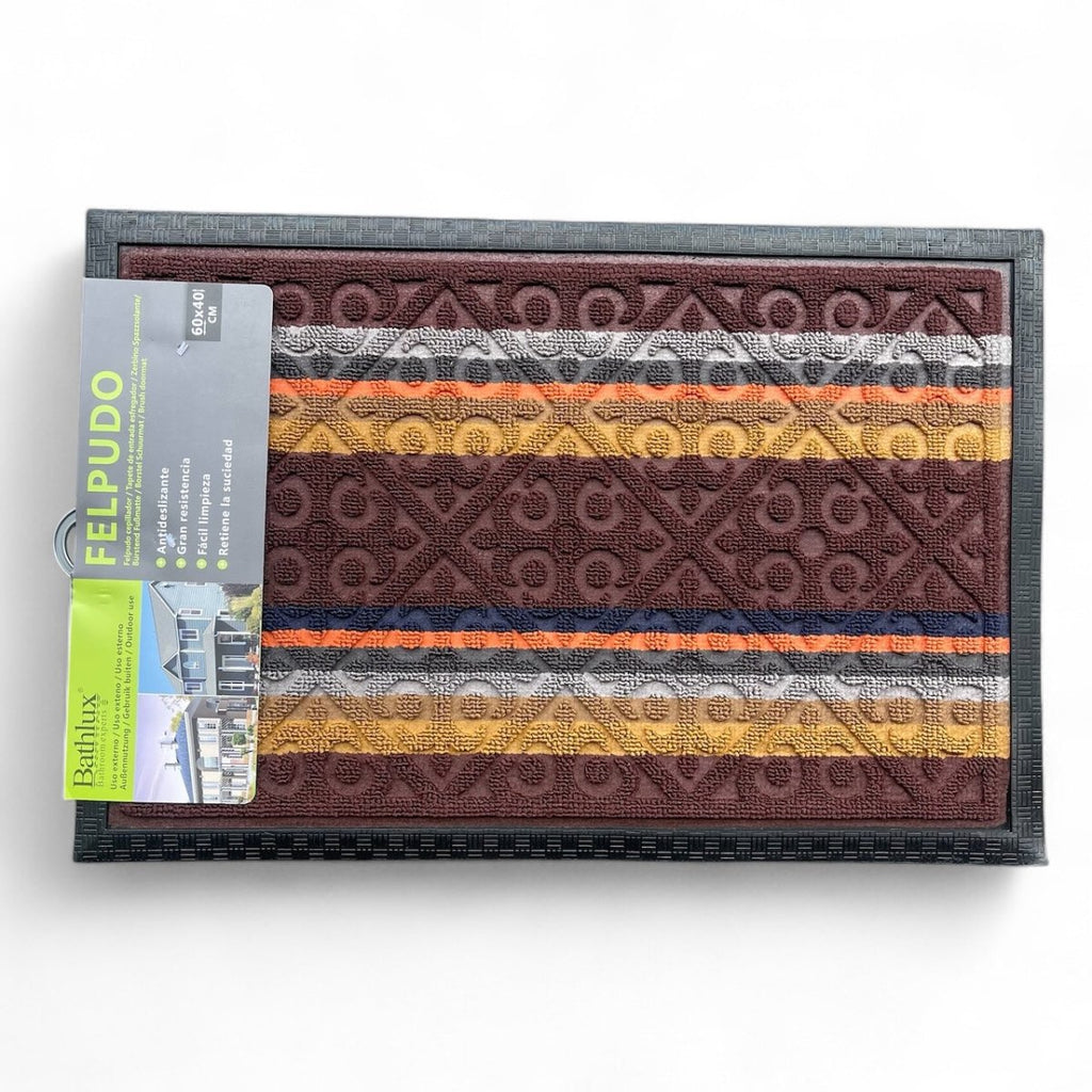 Bathlux Embossed Diamond Door Mat - 60 x 40 cm - Style Phase Home