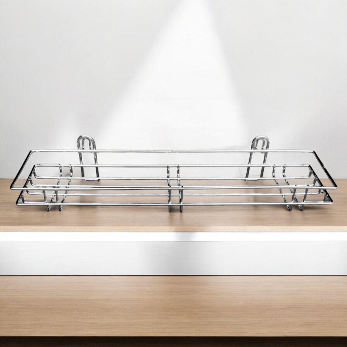 Bathlux Stainless Steel Large Bathroom Storage Rack - 45cm – Home Phase