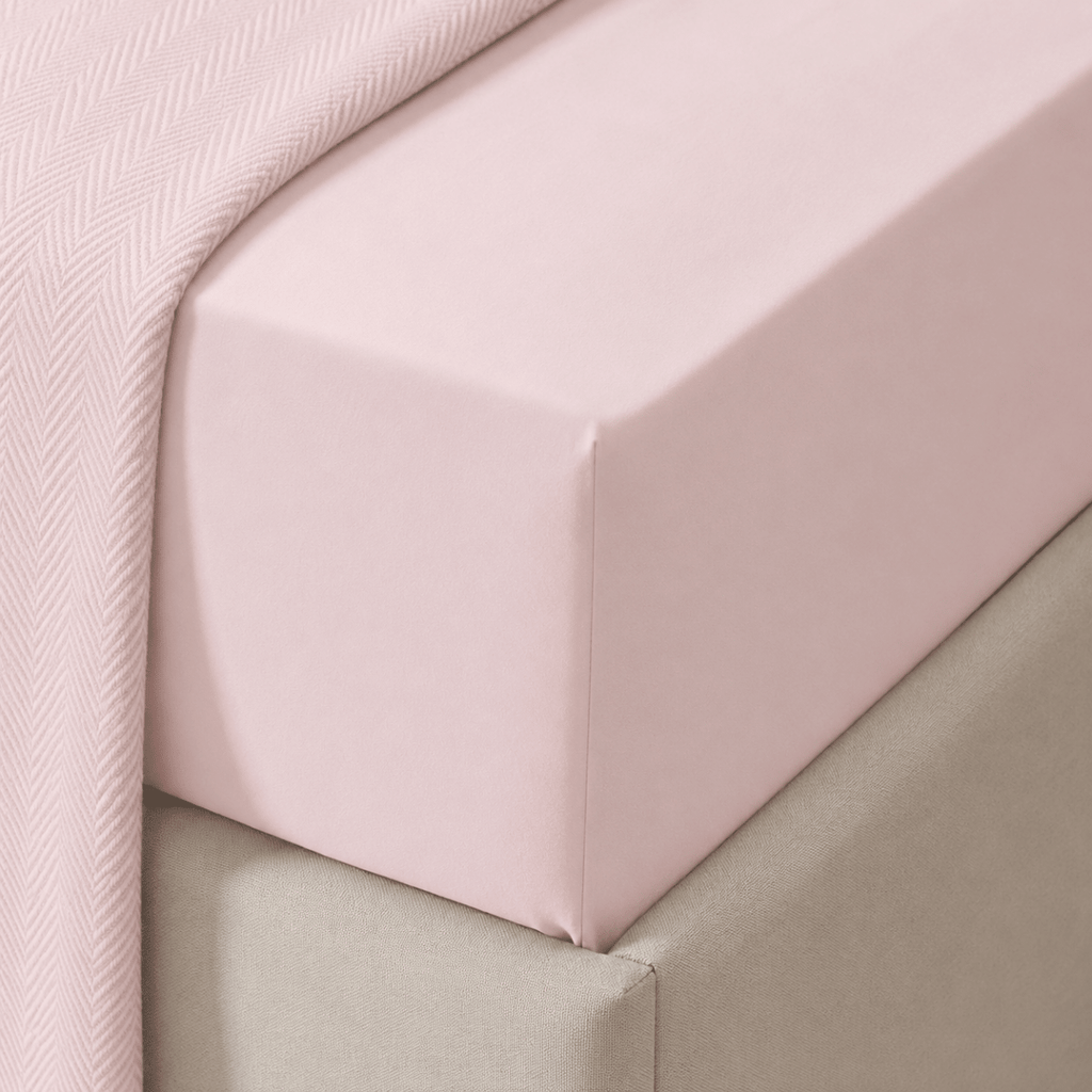 Casa 132TC Polycotton Fitted Sheet - King - Home Phase