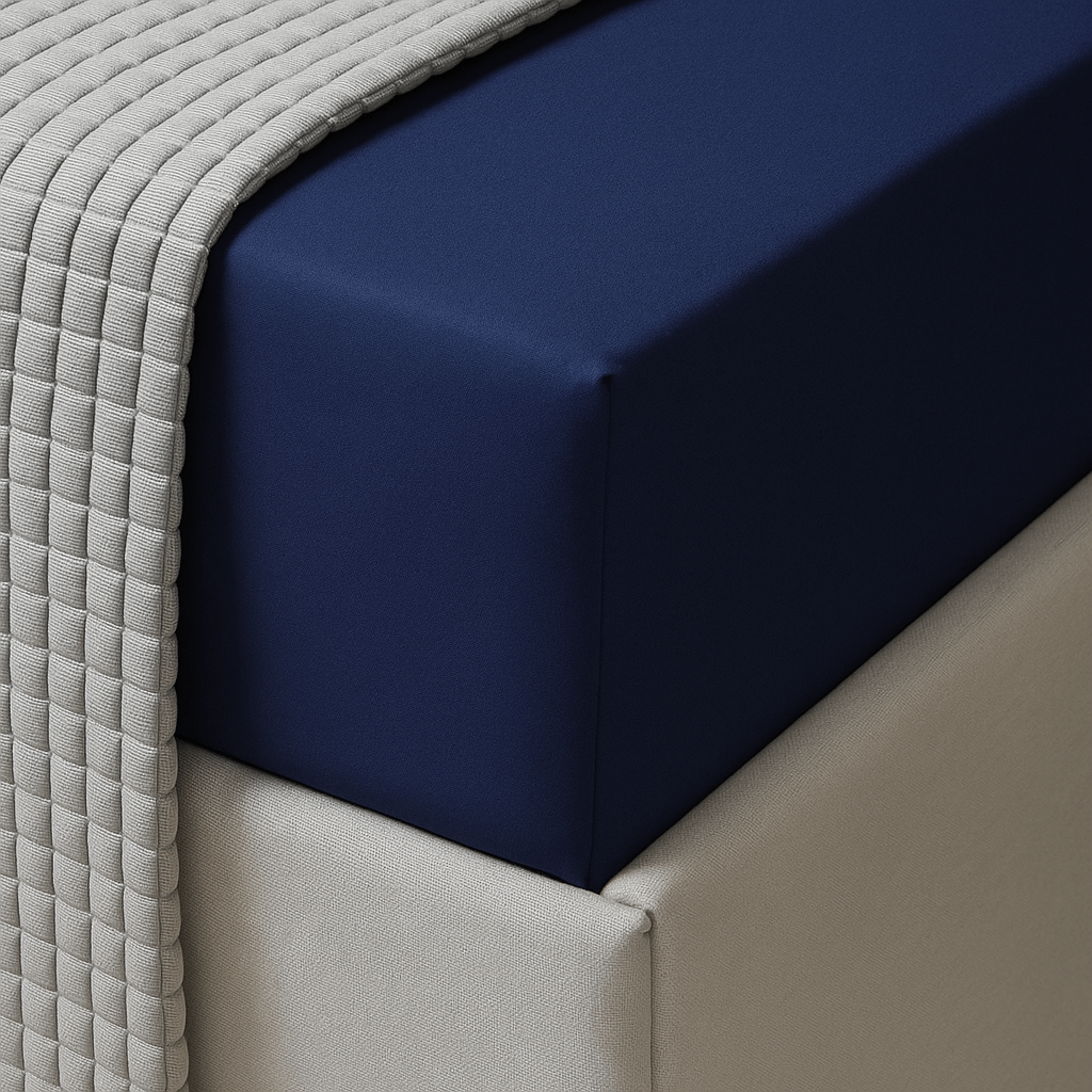 Casa 132TC Polycotton Fitted Sheet - King - Home Phase