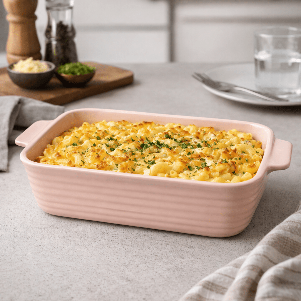 Ceramic Glazed Casserole Dish - 35 x 20 x 6 cm - Home Phase