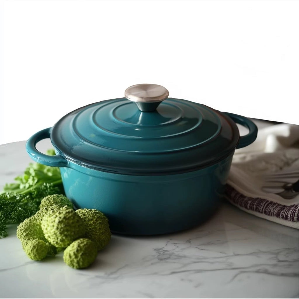 CH Cast Iron Casserole Pot - 24 cm - Home Phase