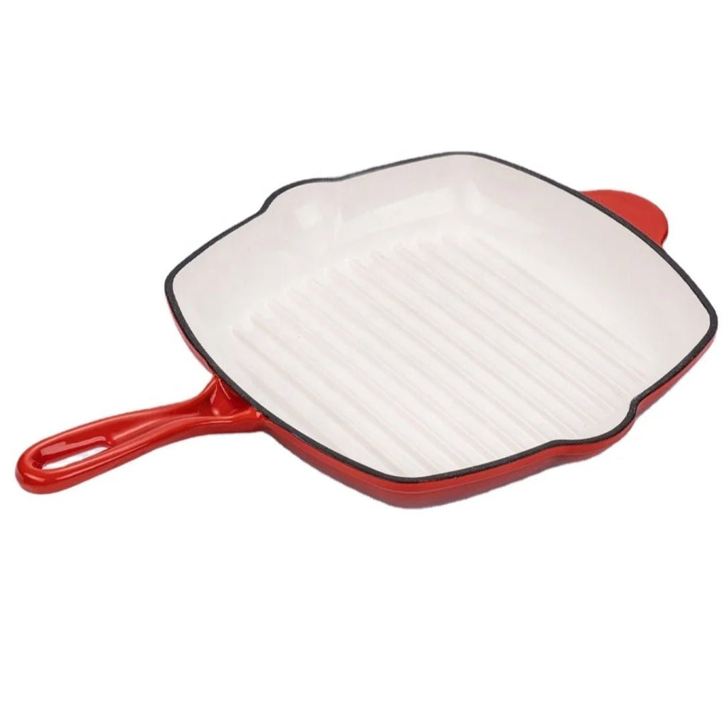 CH Square Cast Iron Skillet Pan - 27 cm - Home Phase