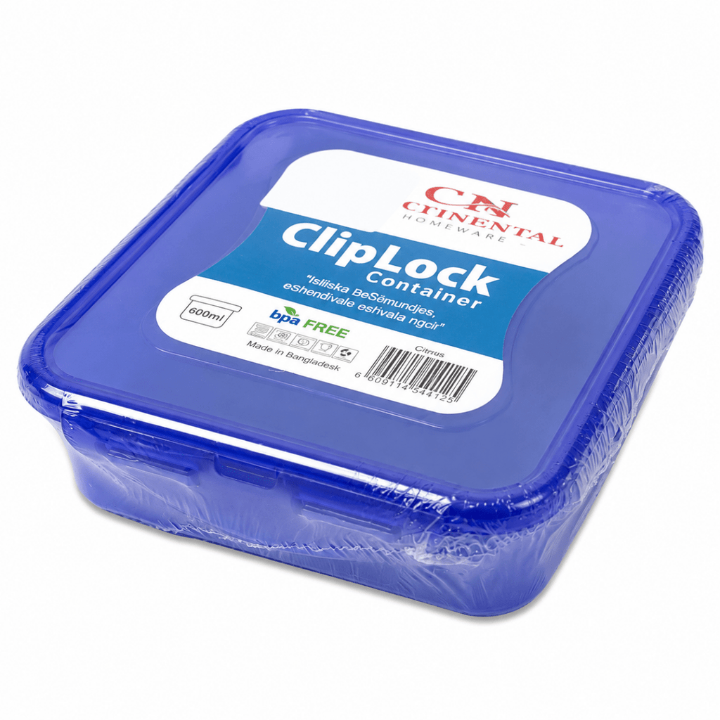 CH Square Clip Lock Container - 600ml - Home Phase