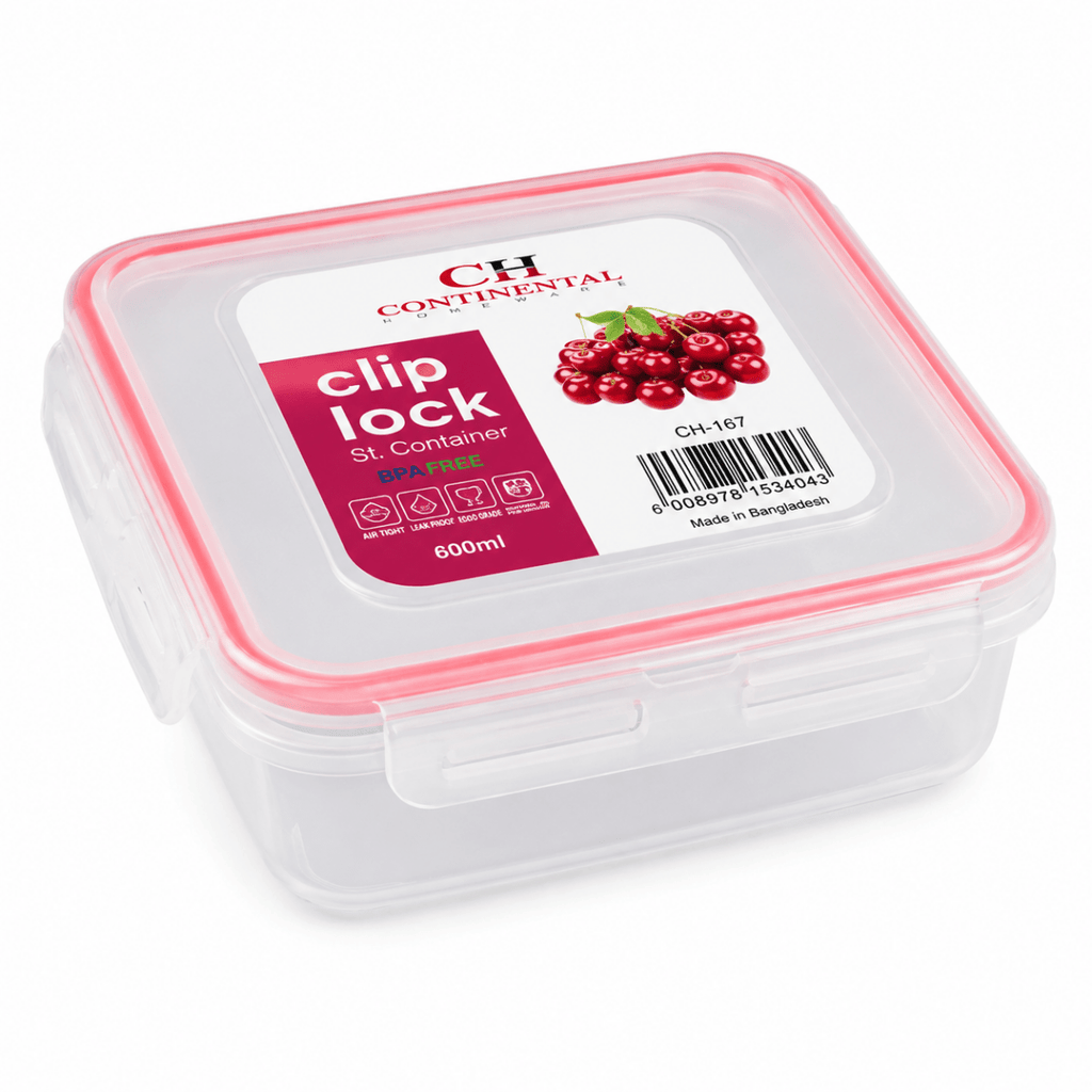 CH Square Clip Lock Container - 700ml - Home Phase