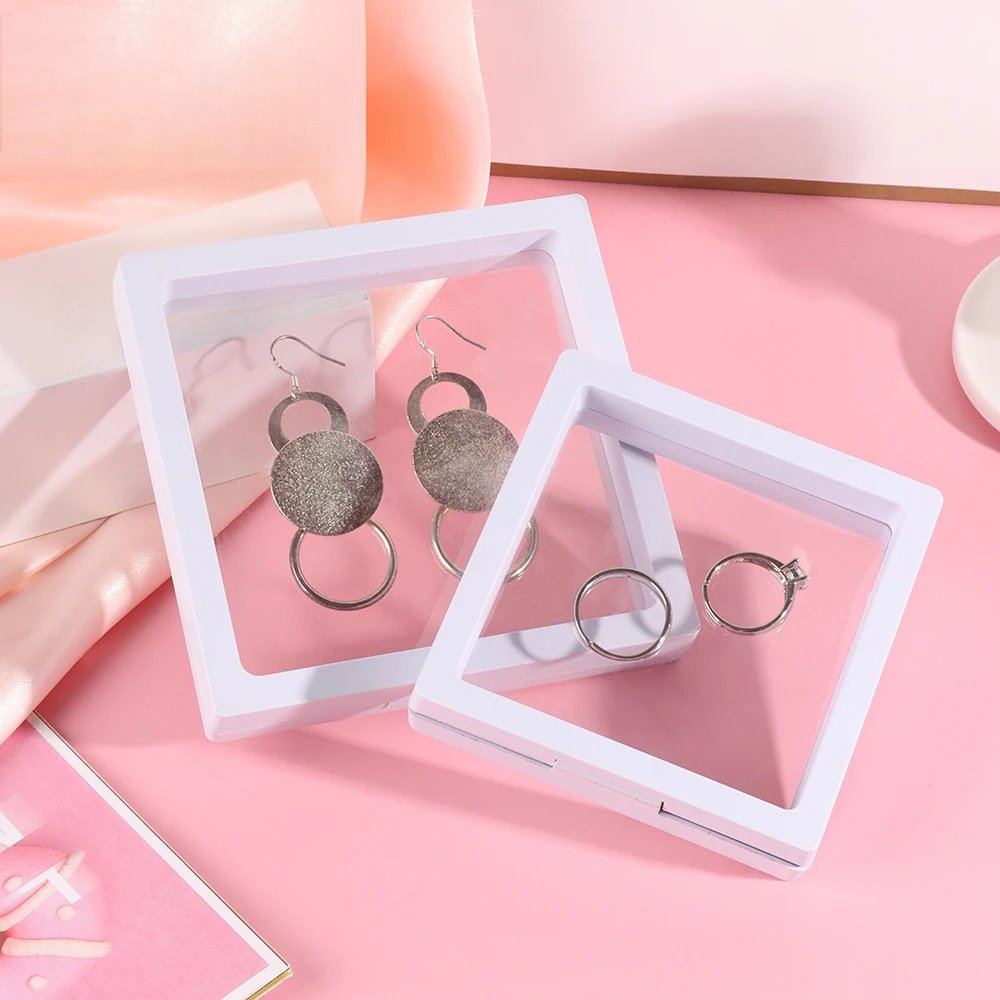 Clear PVC Jewellery Box - 9.5 cm - Style Phase Home