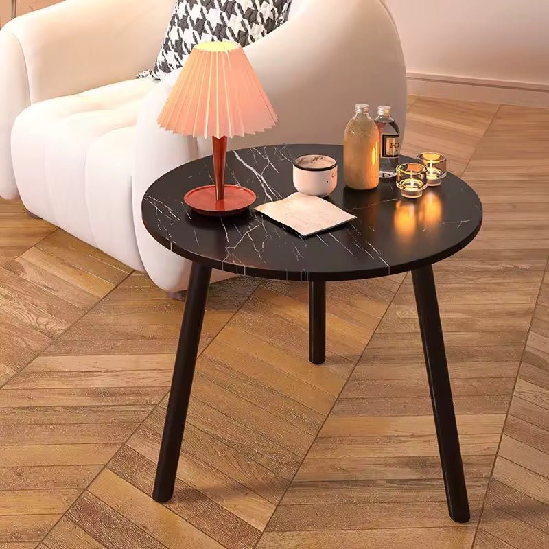 Compact Wooden Coffee Table - 40 x 40 x 55 cm - Home Phase