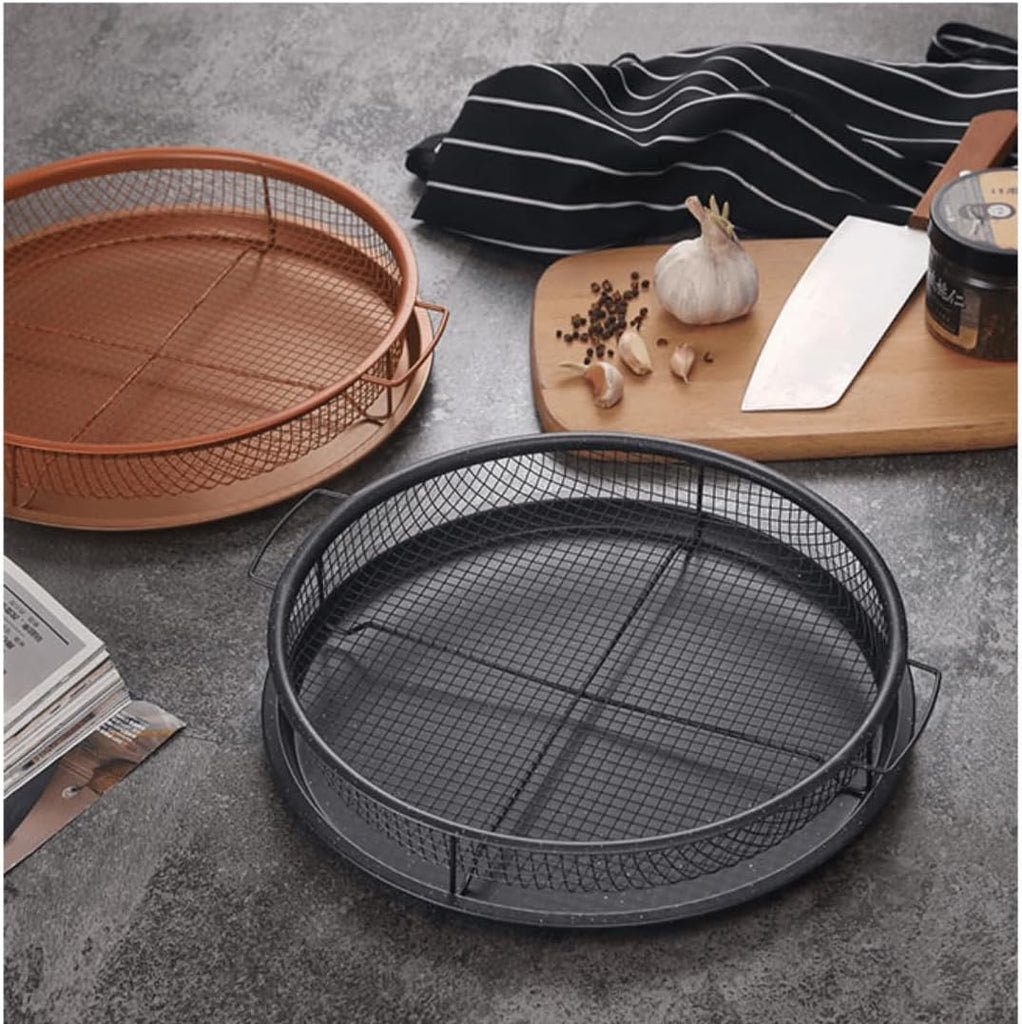 Copper Crisper Oven Fryer - Round - Home Phase