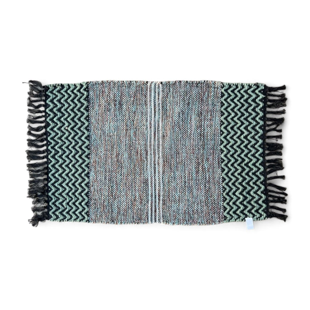 Cotton Stripe Chindi Rug - 50 x 80 cm - Style Phase Home