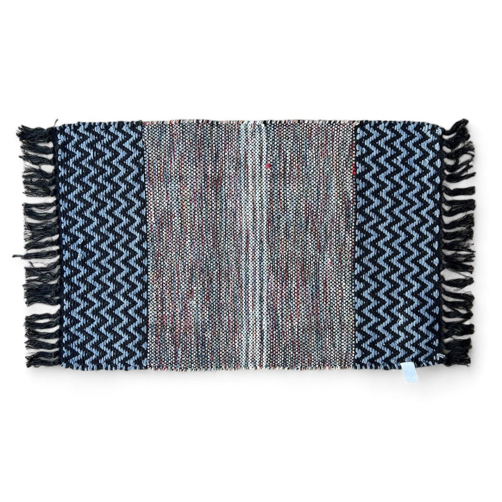 Cotton Stripe Chindi Rug - 50 x 80 cm - Style Phase Home