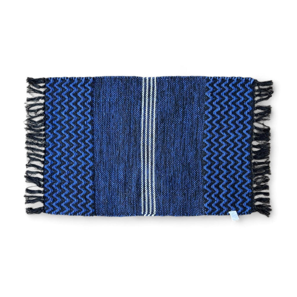 Cotton Stripe Chindi Rug - 50 x 80 cm - Style Phase Home