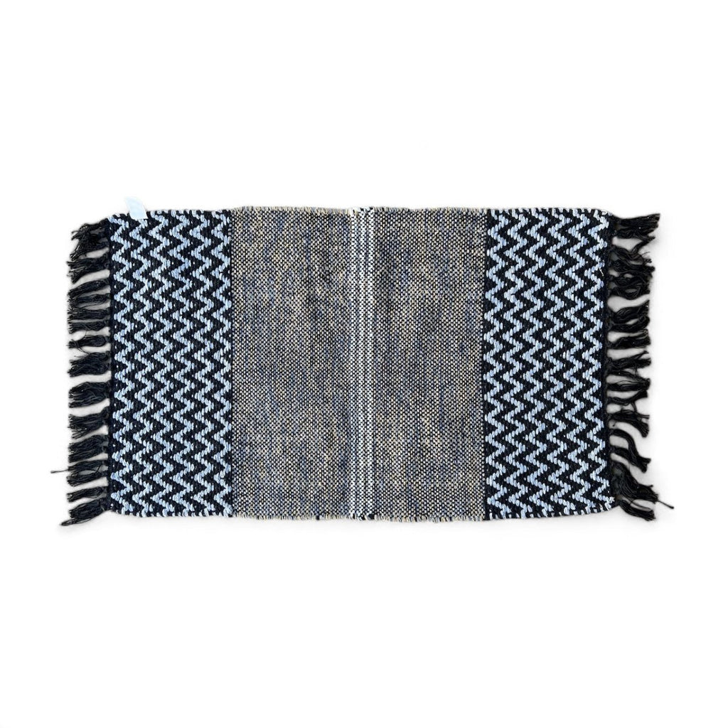 Cotton Stripe Chindi Rug - 50 x 80 cm - Style Phase Home