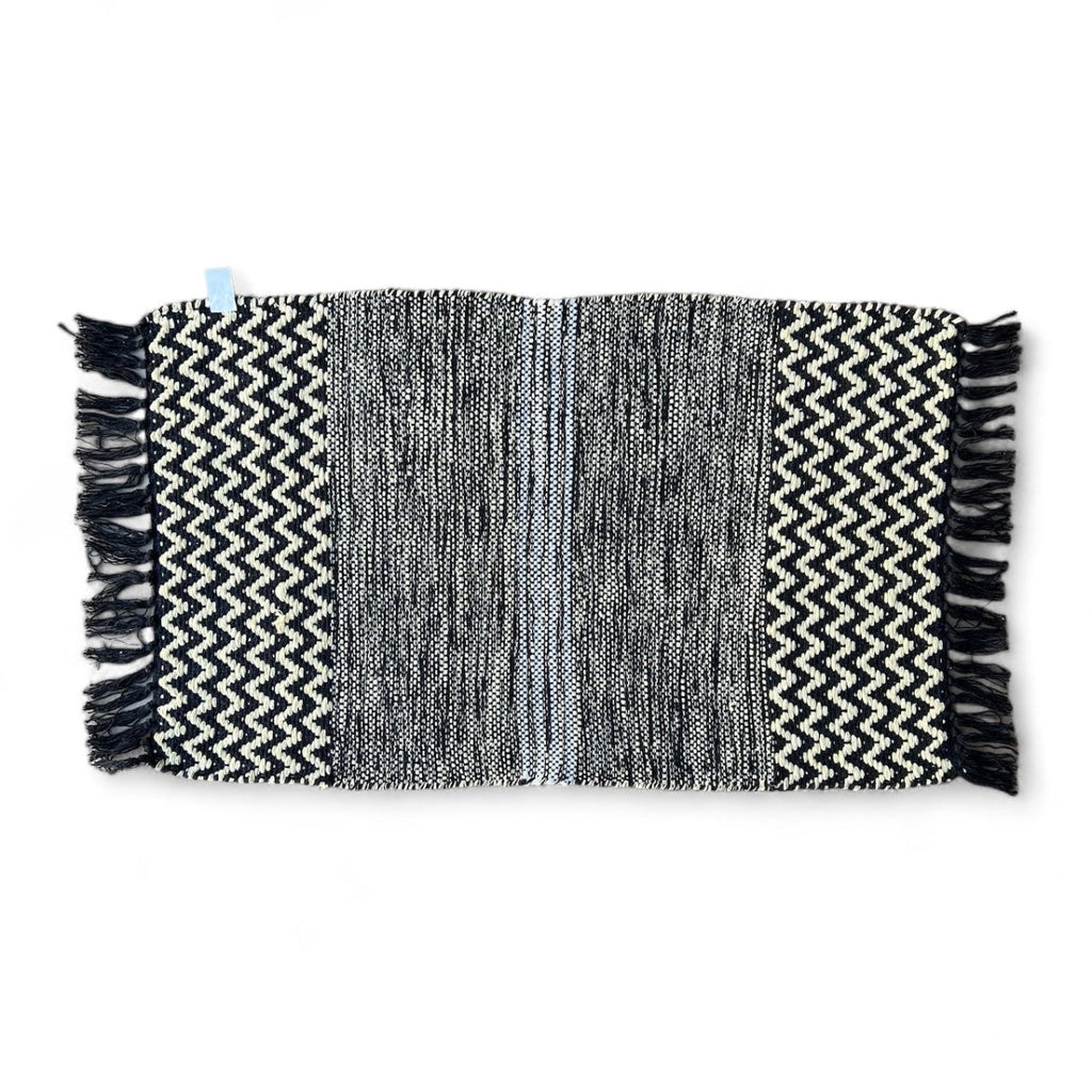Cotton Stripe Chindi Rug - 50 x 80 cm - Style Phase Home