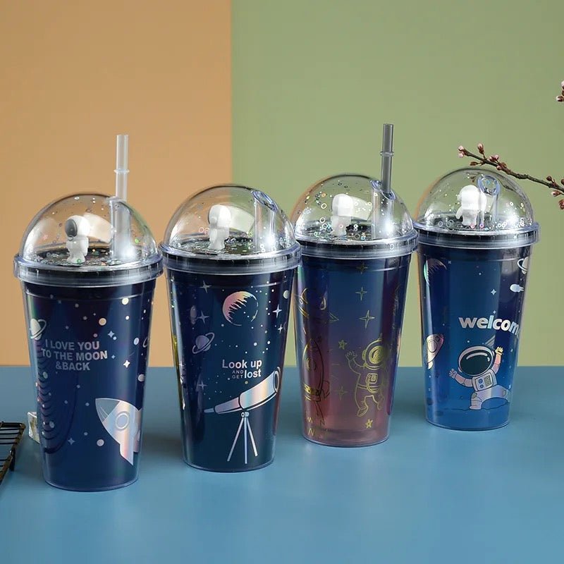 Cute Double Wall Space Cup- 450ml - Style Phase Home