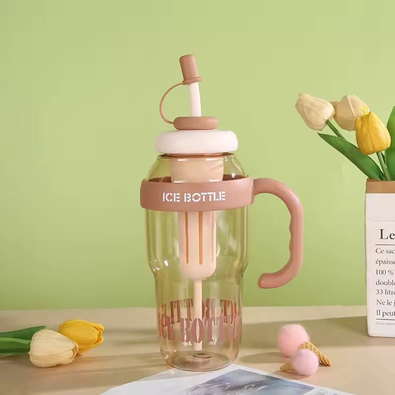 Cute Plastic Ice Infuser Bottle - 1200 ml - Home Phase