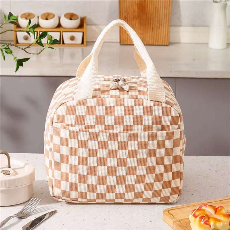 Cute Printed Insulated Lunch Bag - Home Phase