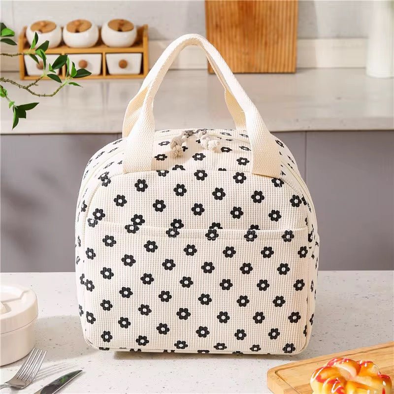 Cute Printed Insulated Lunch Bag - Home Phase