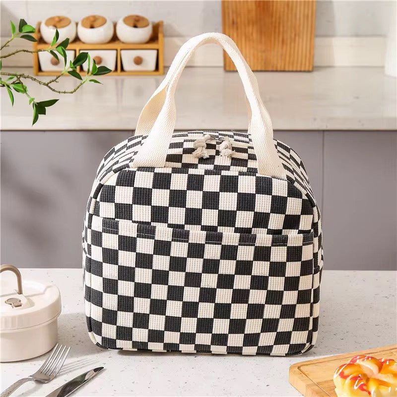 Cute Printed Insulated Lunch Bag - Home Phase