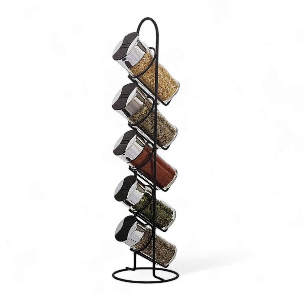 Danny Home 6PC Spice Bottle & Rack Set - Style Phase Home