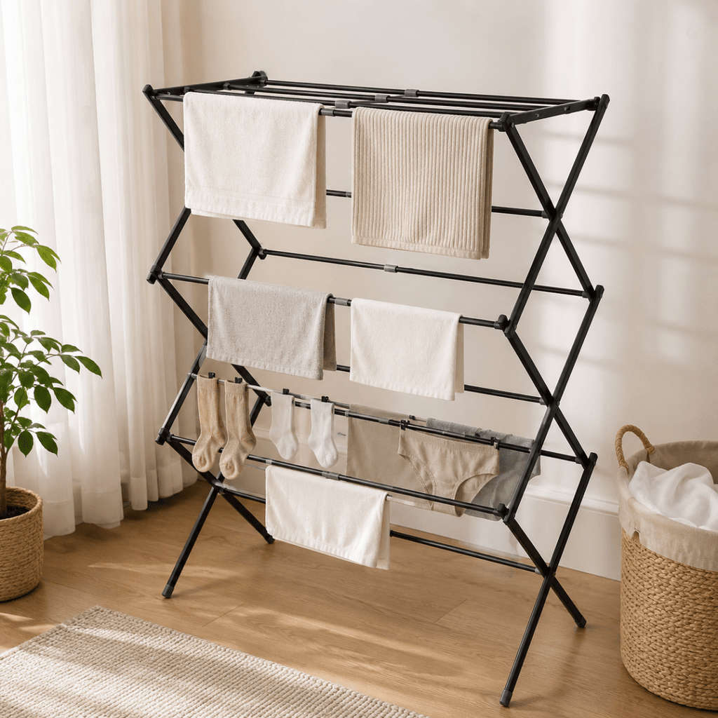 Danny Home Foldable Drying Rack - 3 Tier - Home Phase