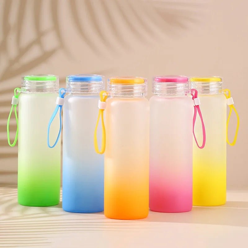 Danny Home Frosted Glass Bottle Lid - 450ml - Style Phase Home