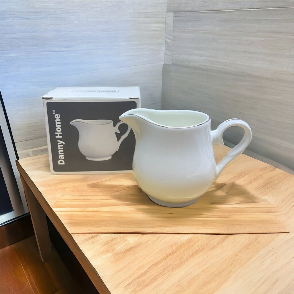 Danny Home Gold Rim Milk Jug - 300ml - Style Phase Home