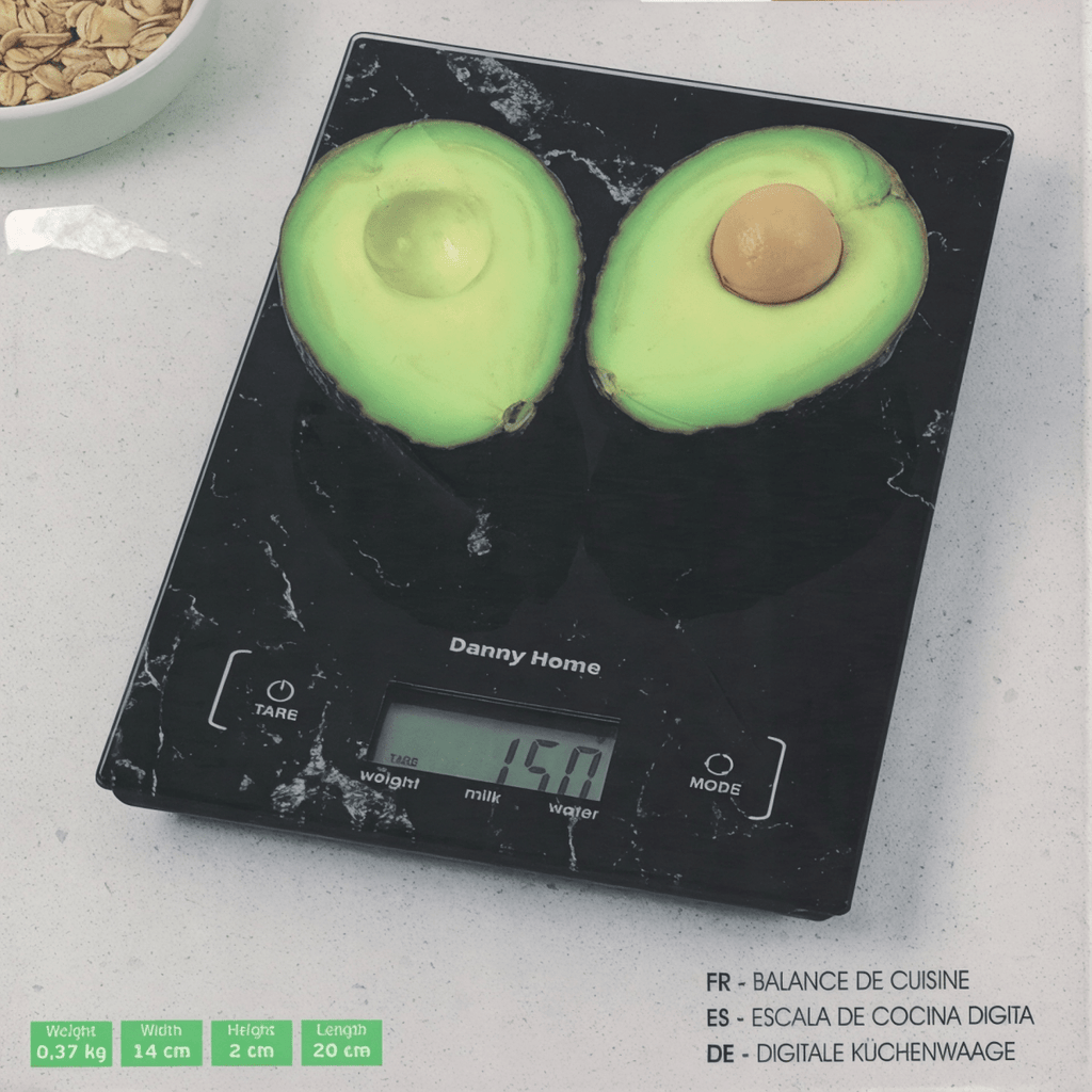 Danny Home Marble Digital Kitchen Scale 5kg - Home Phase