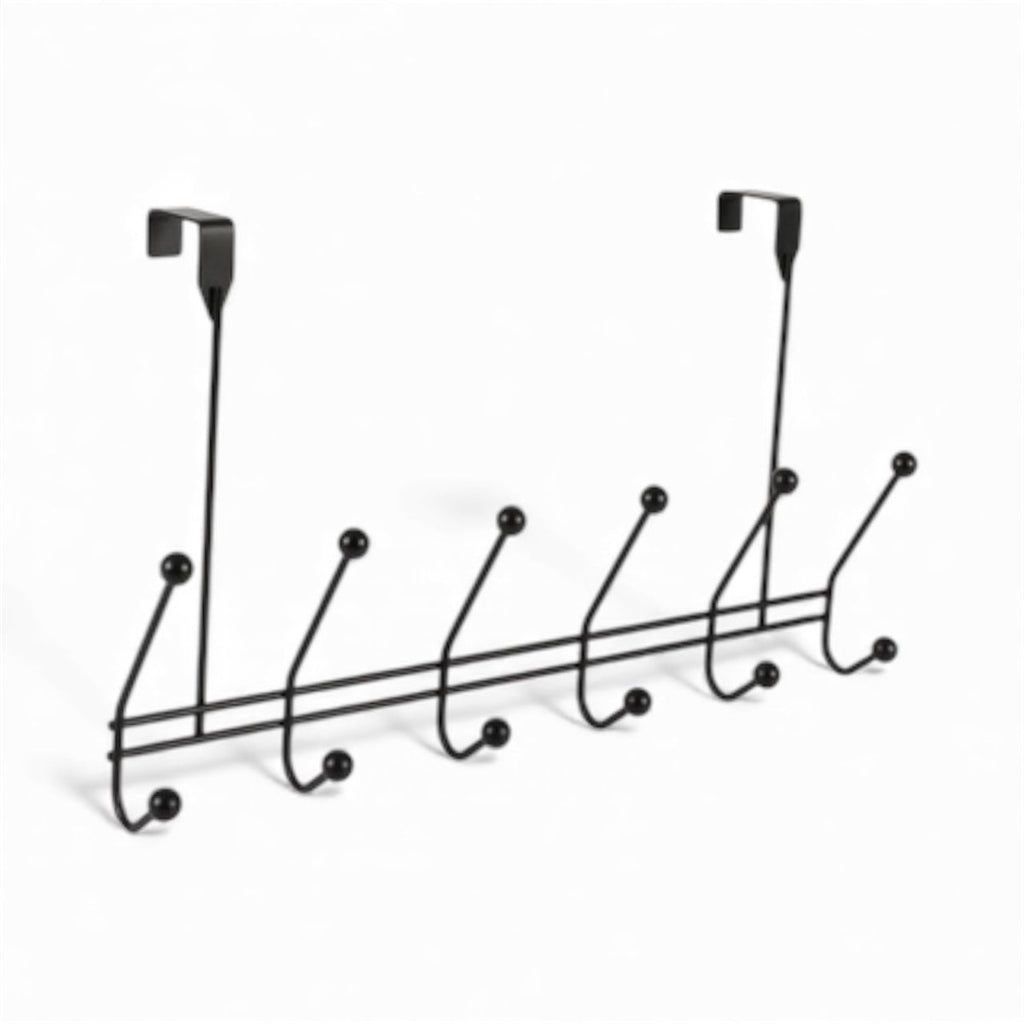 Danny Home Metal Over The Door Hanger - 8 Hooks - Home Phase