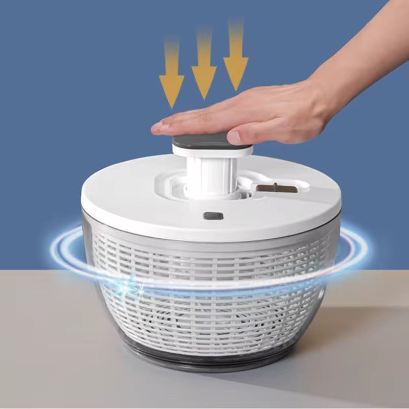 Danny Home Multifunctional Pump Salad Spinner - Style Phase Home