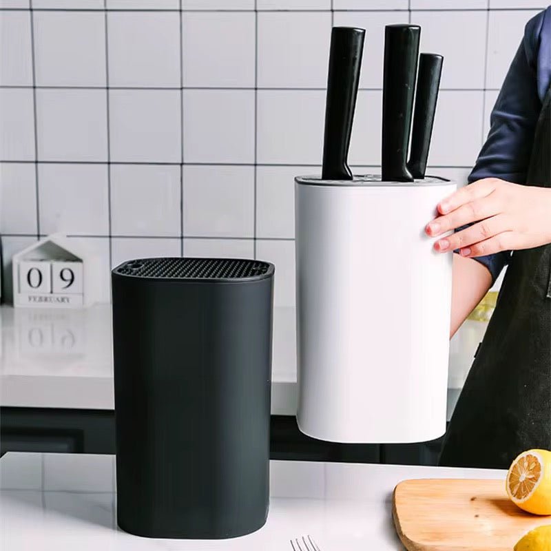 Danny Home Smart Kitchen Knife Holder - White - Style Phase Home