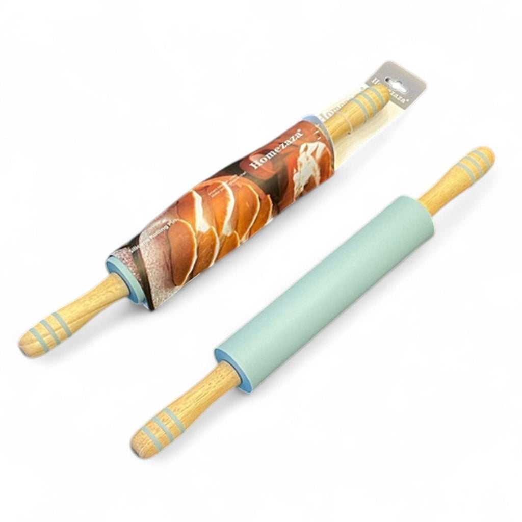 Danny Home Wood & Silicone Rolling Pin - 48 cm - Style Phase Home