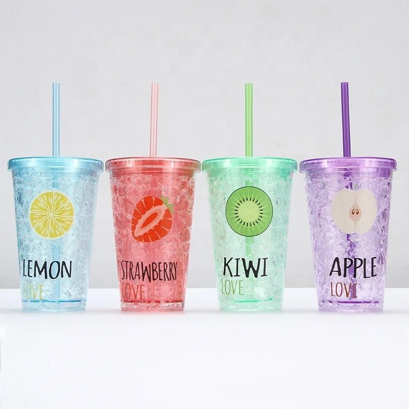 Double Wall Frosty Fruit Cup - 500 ml - Style Phase Home