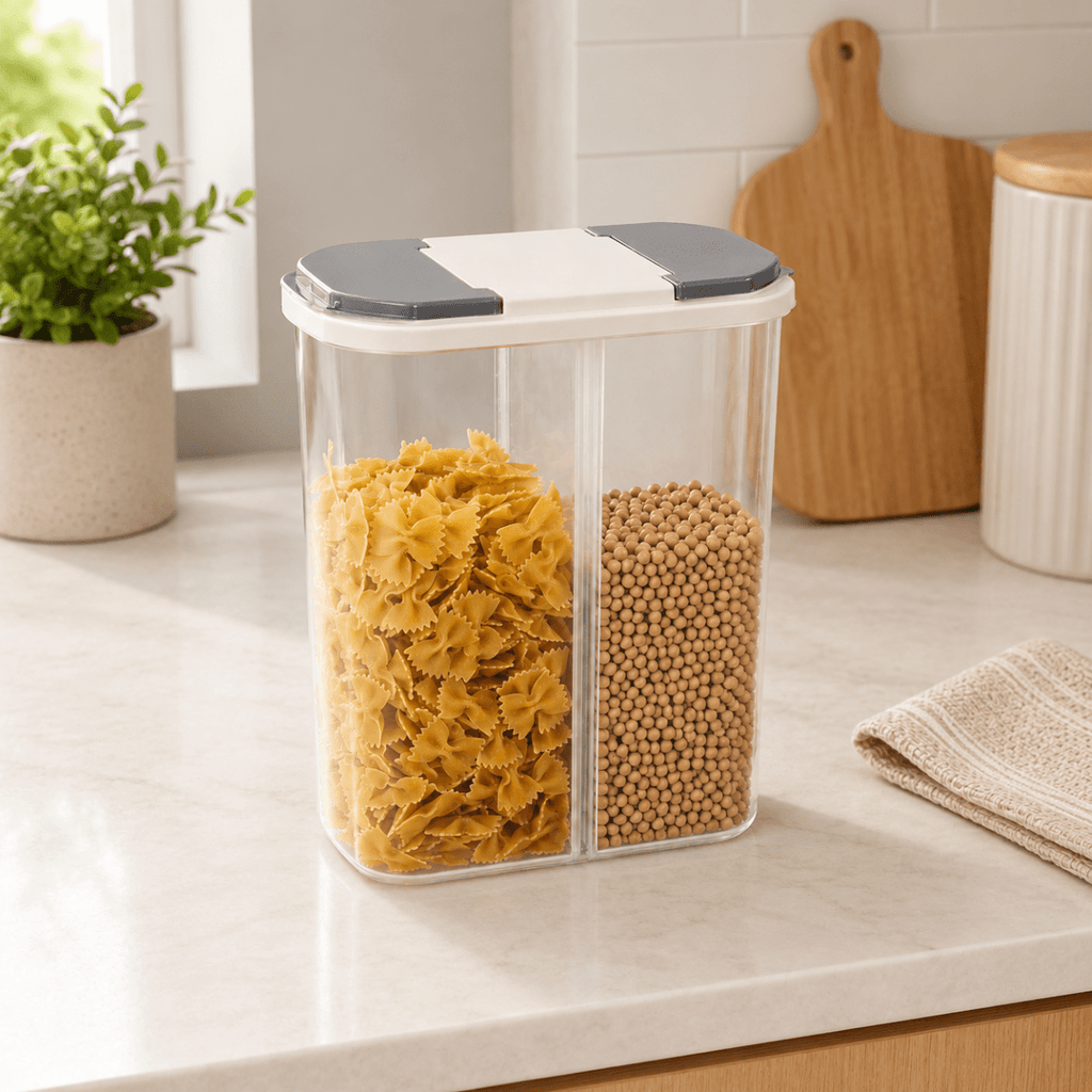 Dual Plastic Food Container - 3.4 L - Home Phase