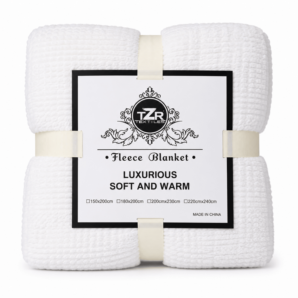 Embossed Super Soft Fleece Blanket - 180 x 200 cm - Home Phase