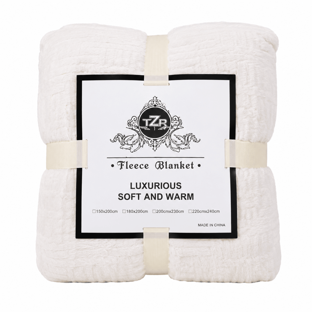 Embossed Super Soft Fleece Blanket - 180 x 200 cm - Home Phase