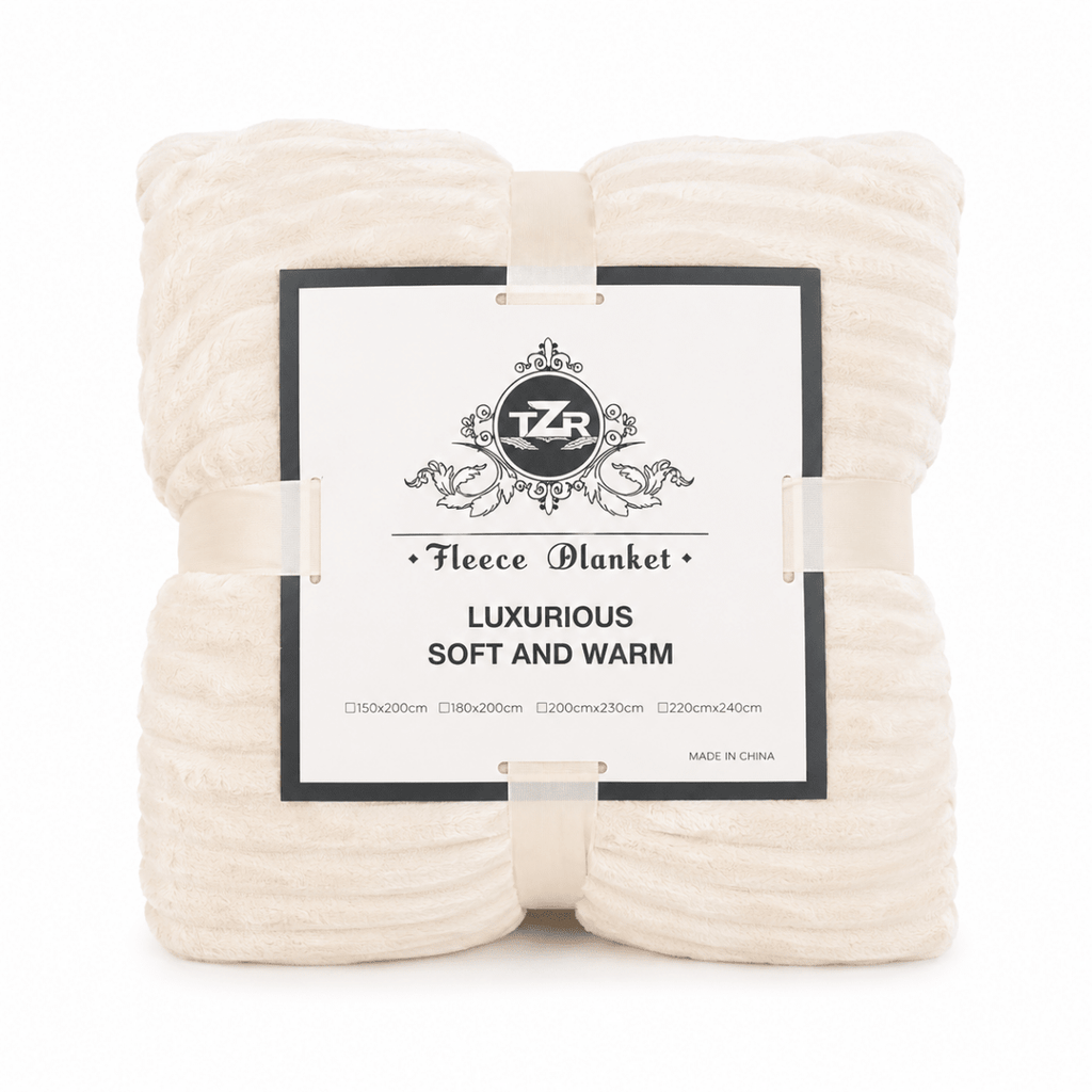 Embossed Super Soft Fleece Blanket - 180 x 200 cm - Home Phase