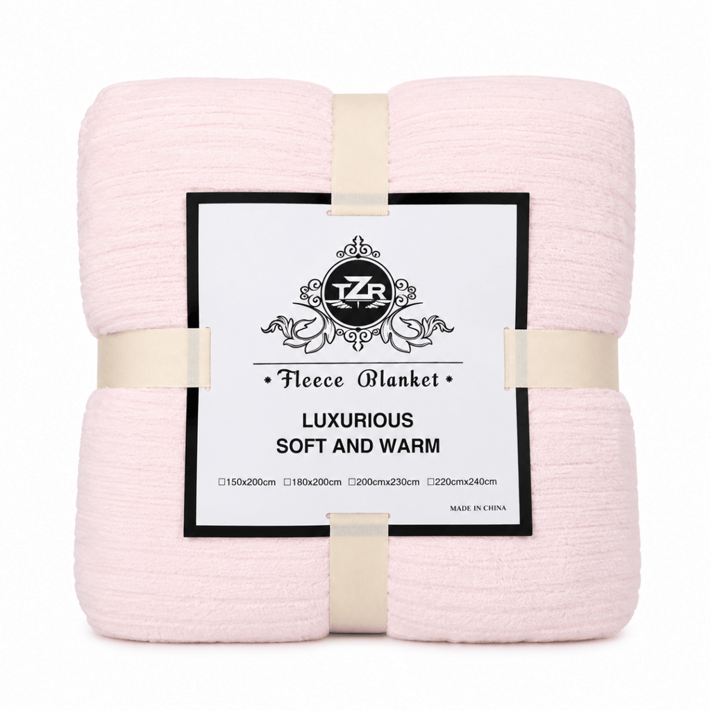 Embossed Super Soft Fleece Blanket - 180 x 200 cm - Home Phase