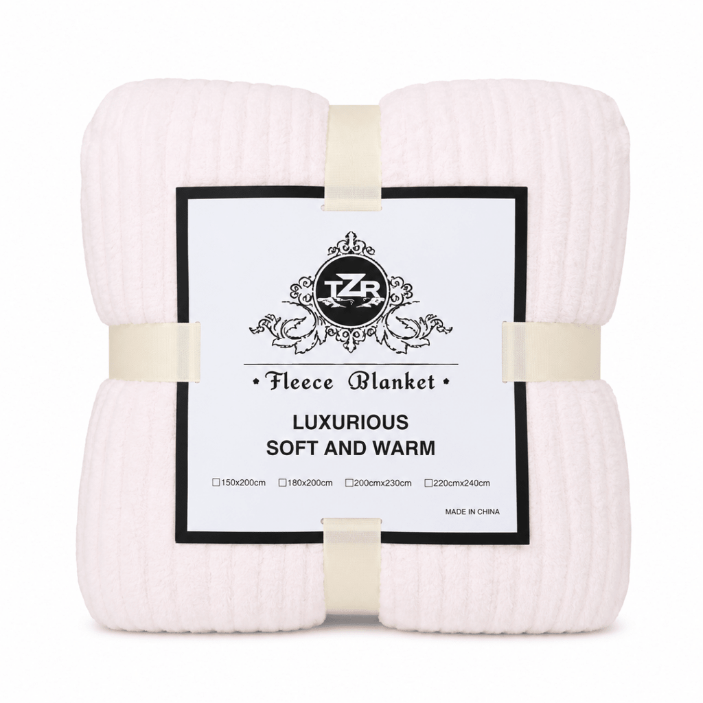 Embossed Super Soft Fleece Blanket - 180 x 200 cm - Home Phase