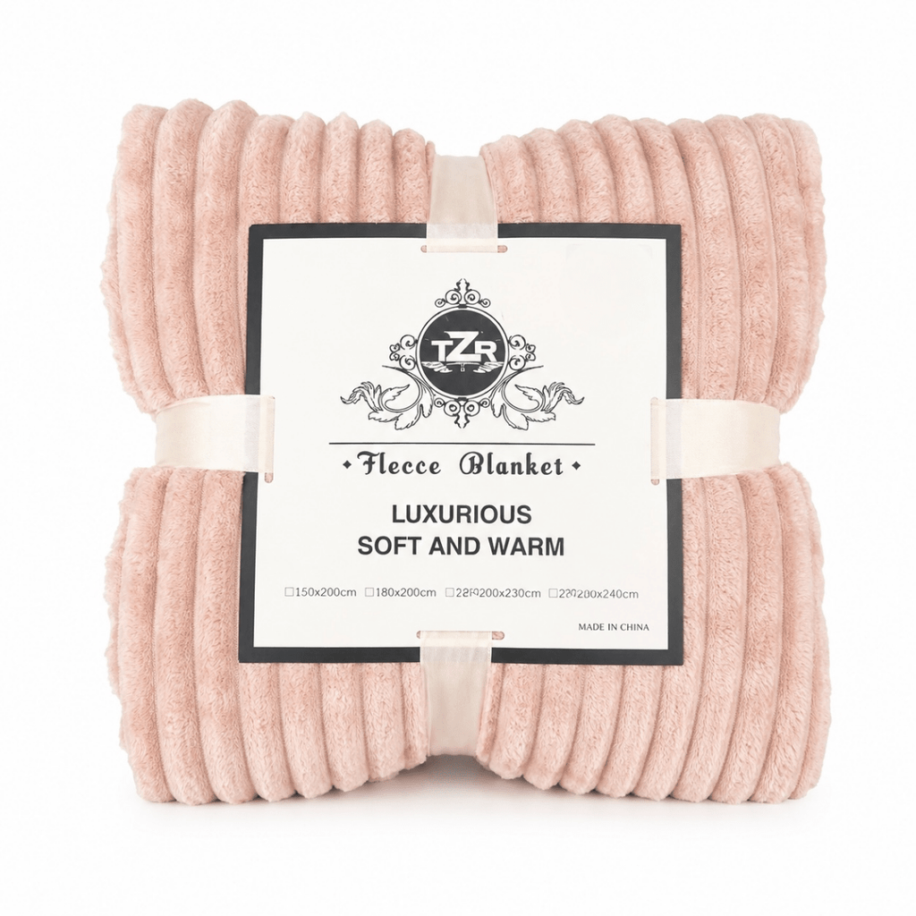 Embossed Super Soft Fleece Blanket - 180 x 200 cm – Home Phase