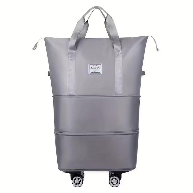 Expandable Extra Large Oxford Trolley Travel Bag - Home Phase